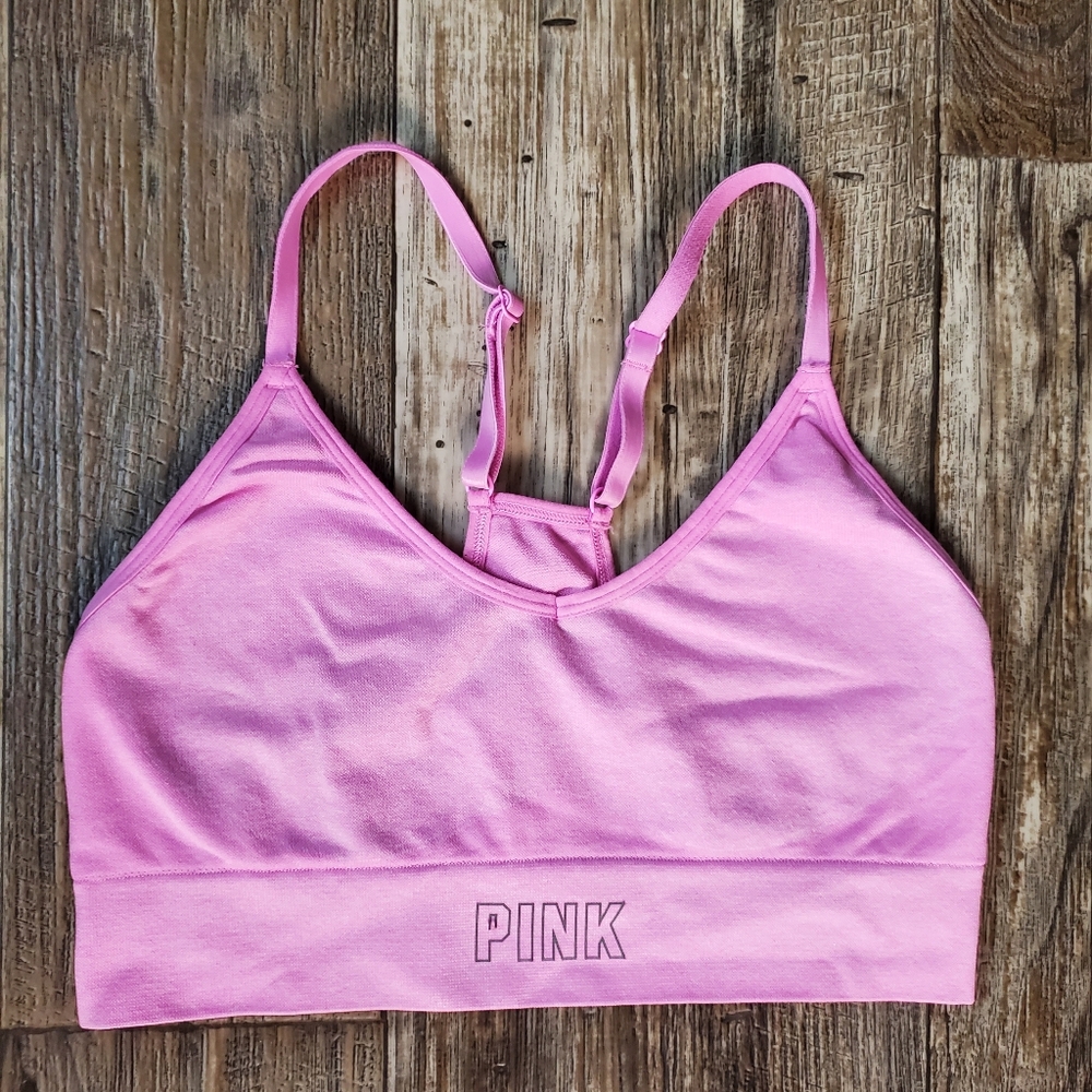 Victoria's Secret Pink Sports Bra- Pink (Size S)